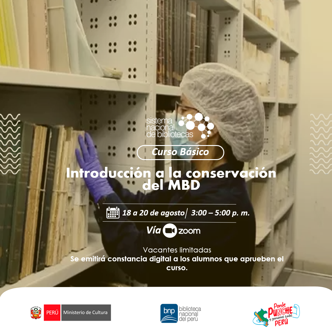 CURSO BÁSICO INTRODUCCIÓN A LA CONSERVACIÓN DEL MBD