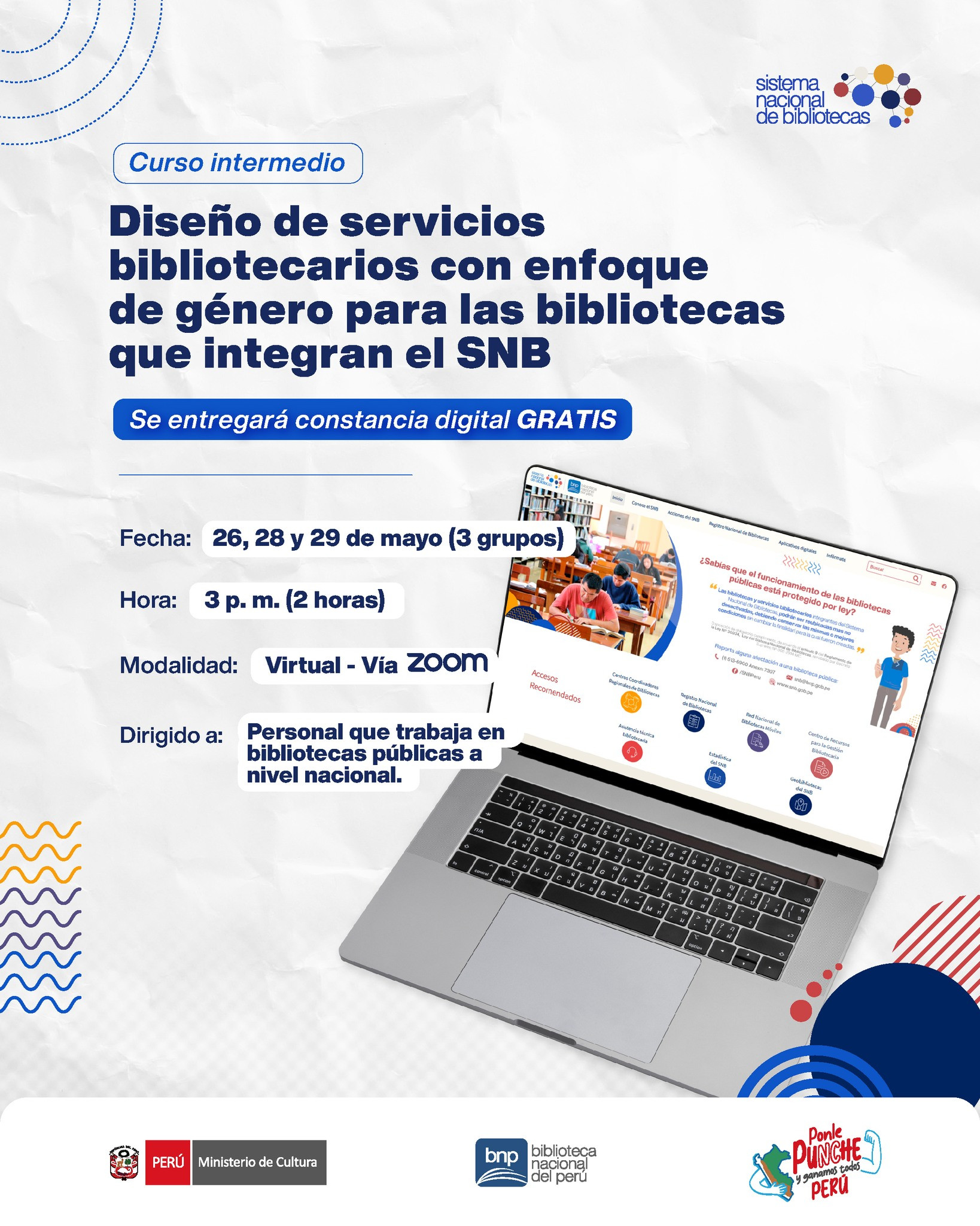 CI-DSG DISEÑO DE SERVICIOS BIBLIOTECARIOS CON ENFOQUE DE GÉNERO