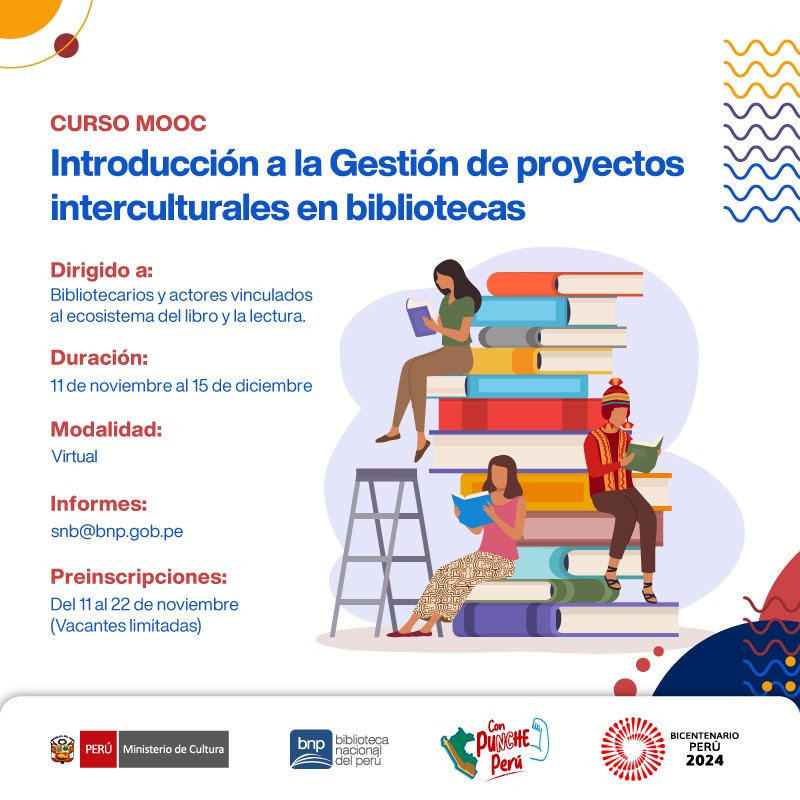CURSO MOOC INTRODUCCIÓN A LA GESTIÓN DE PROYECTOS INTERCULTURALES EN BIBLIOTECAS GRUPO 2