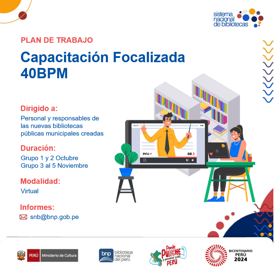 CAPACITACIÓN FOCALIZADA 40BPM - 2024