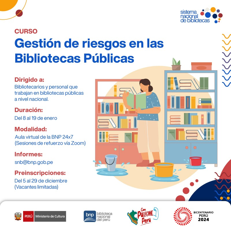 GESTION DE RIESGOS EN LAS BIBLIOTECAS PÚBLICAS