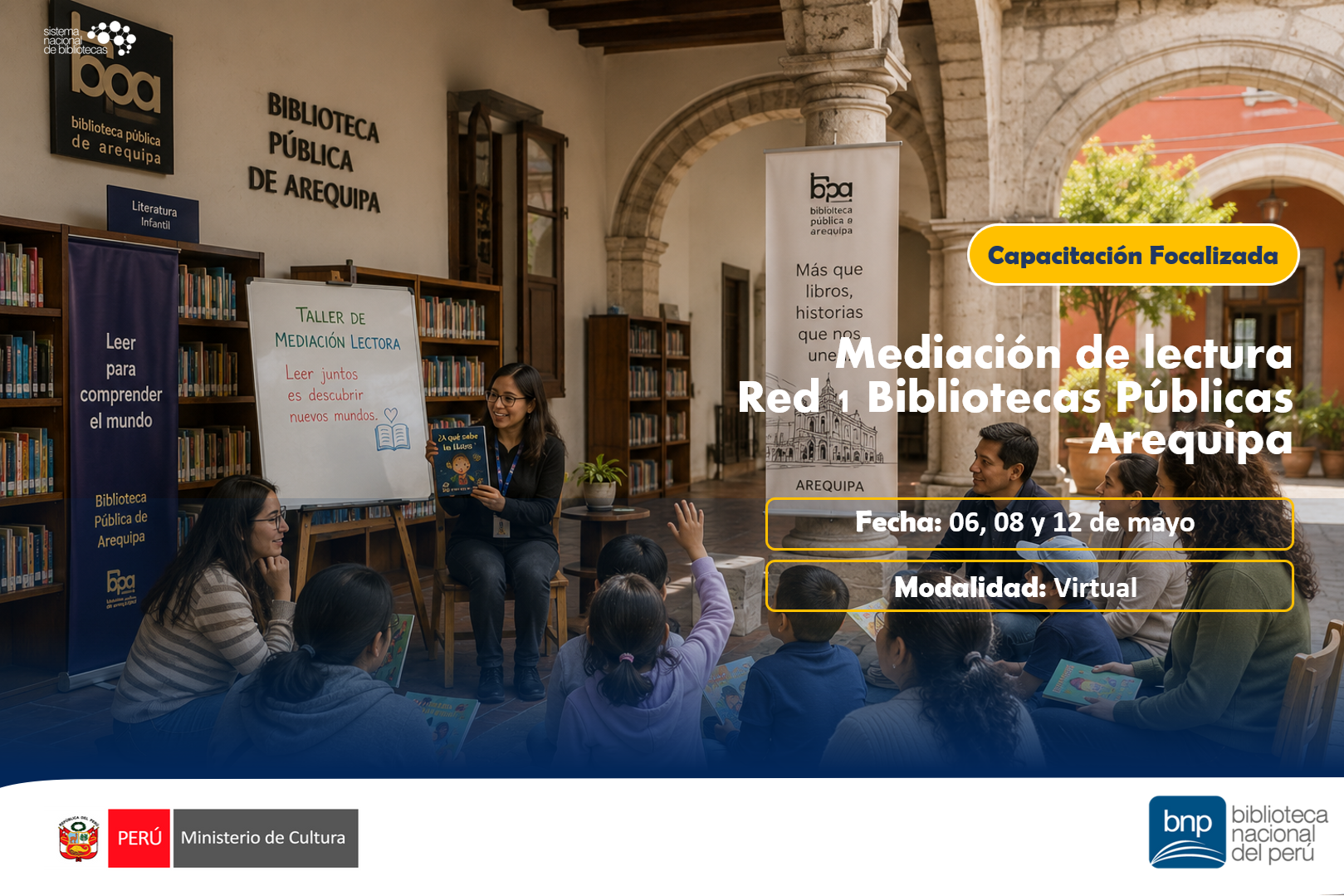 Capacitación Focalizada: Mediación de Lectura Red BPM 1