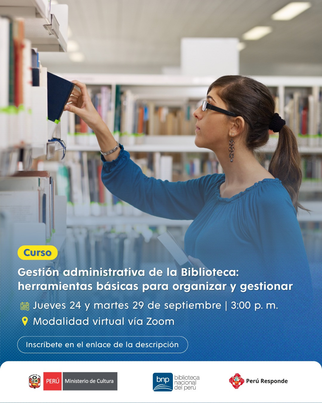 CURSO BÁSICO GESTIÓN ADMINISTRATIVA DE LA BIBLIOTECA